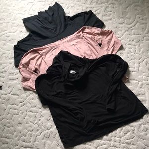 Lou & Grey Cropped Cowl Neck Sweater